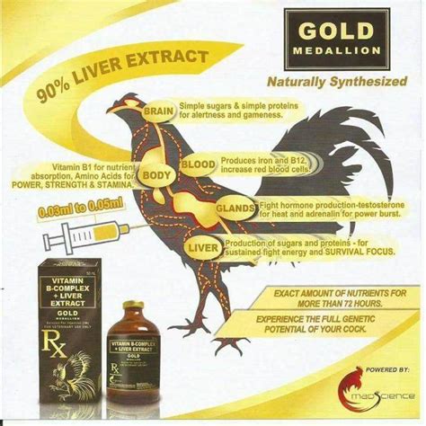 liver extract for gamefowl|Gold Medallion 10ml – gamefowlsupplement.com.